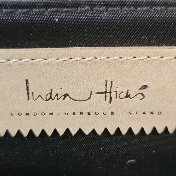 India Hicks The Reserve Wallet in Island Gecko Colorway Gold Hardware - Picture 4 of 8